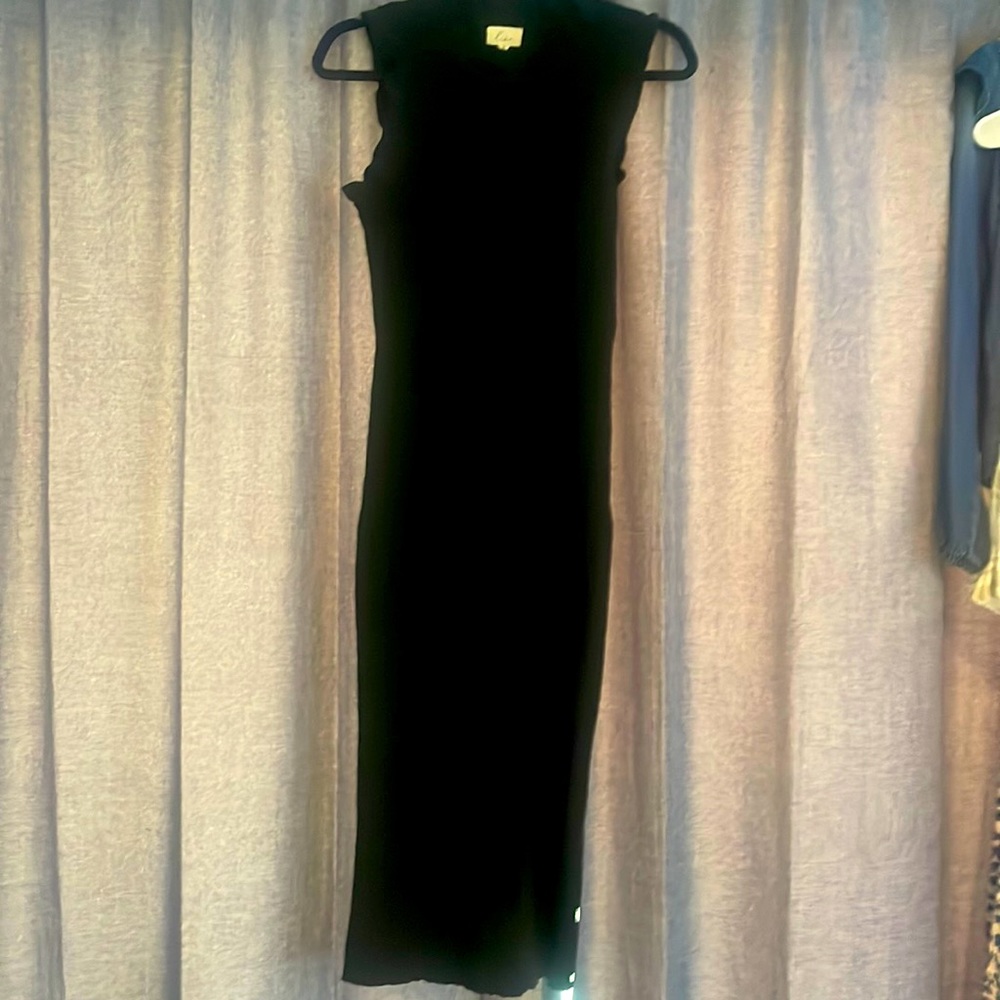 Great stretch black dress